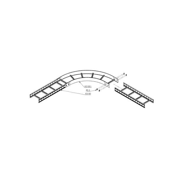 KS100 L-600 R=600 HDG - Image 3