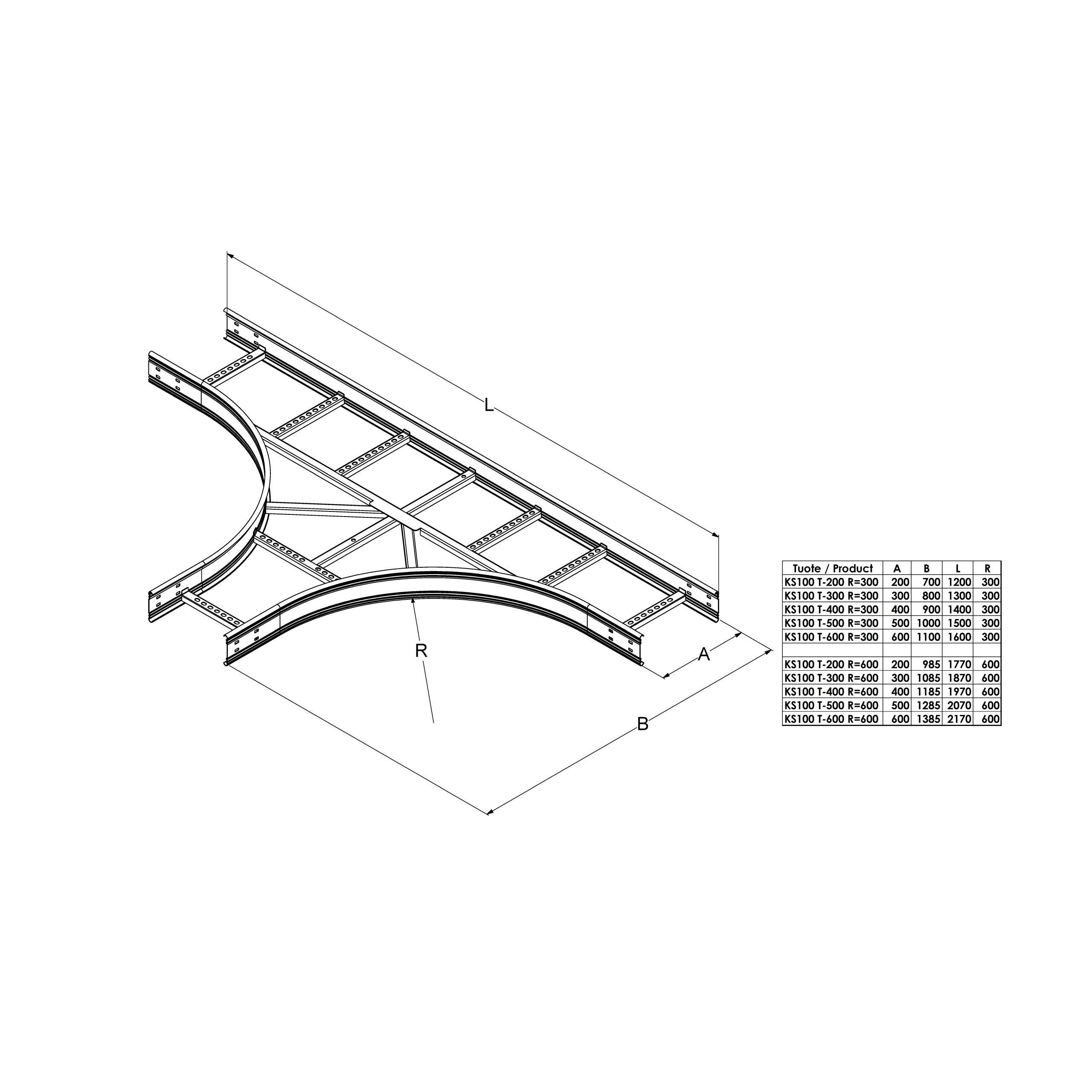 KS100 T-600 R=600 XPG - Image 2